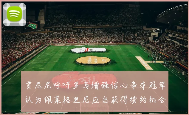 贾尼尼呼吁罗马增强信心争夺冠军认为佩莱格里尼应当获得续约机会